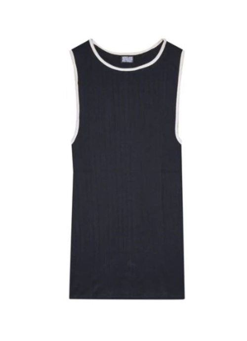 NØRGAARD PAA STRØGET NPS TANK TOP KONTRAST BLACK/ECRU